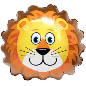 Toptan Safari Hayvanları Folyo Balon Aslan