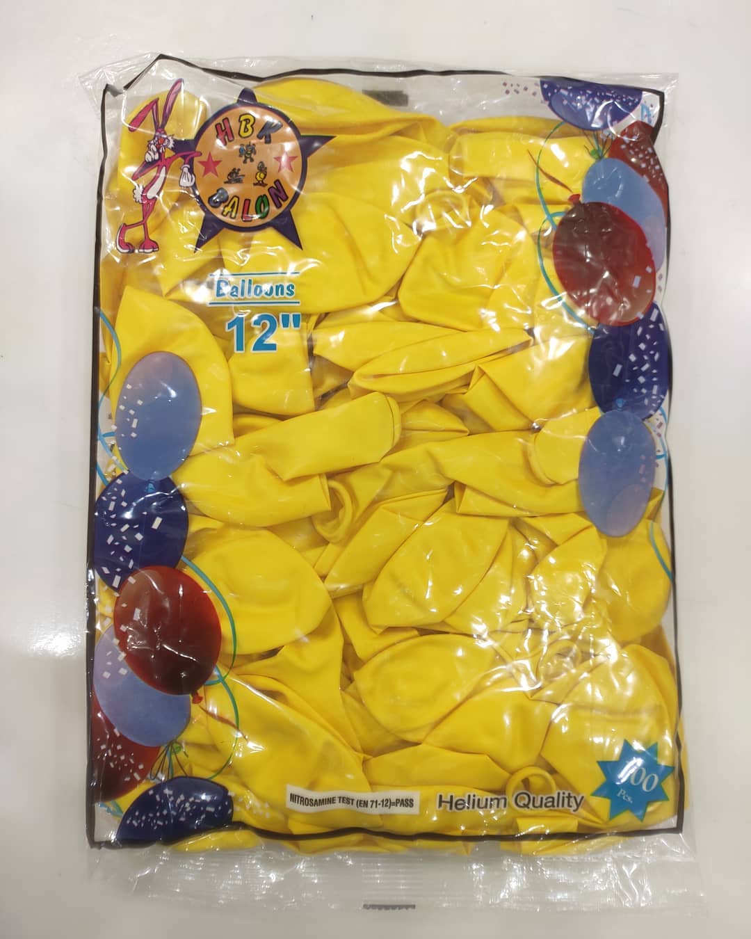 Toptan Hbk Sarı Pastel Balon 100 Adet