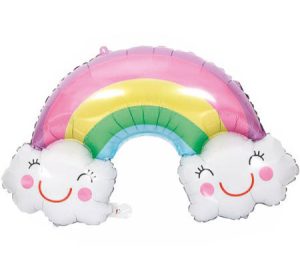 Toptan Gökkuşağı Folyo Balon