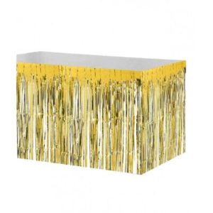 Toptan Gold Altın Metalize Masa Kenarı Eteği