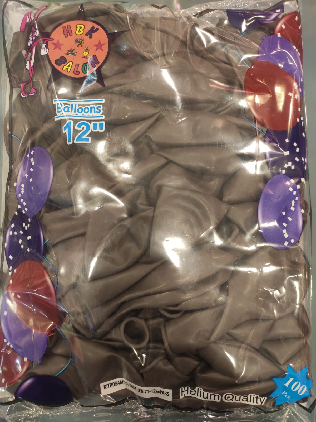 Toptan Hbk Kahverengi Pastel Balon (Çikolata)