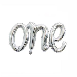 Toptan One İmza Gümüş Folyo Balon
