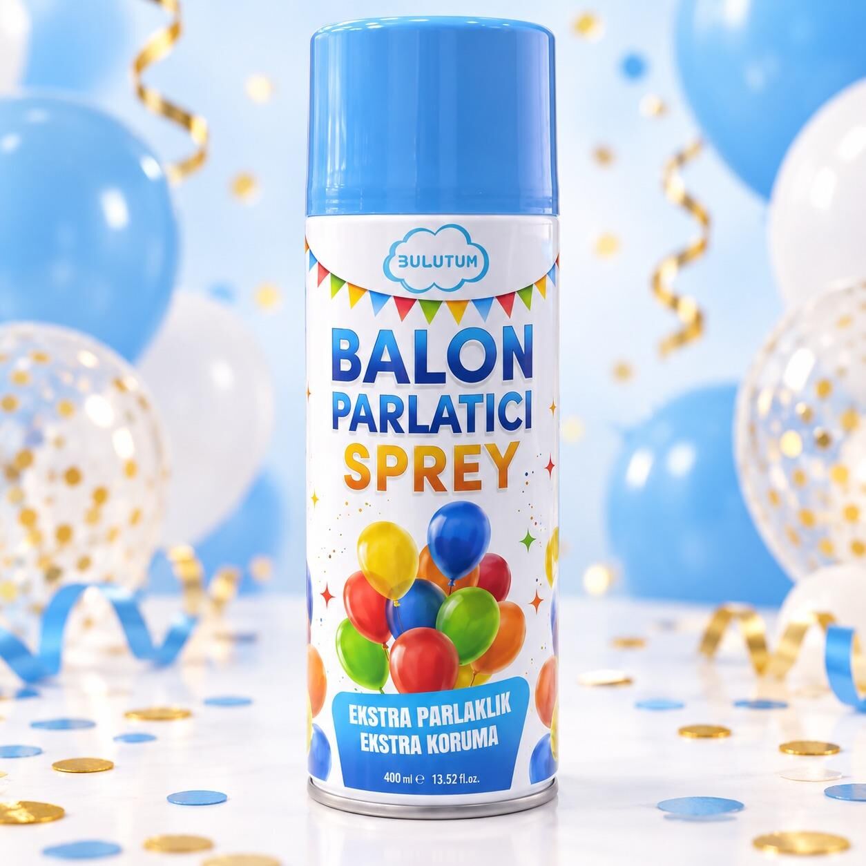 Toptan Balon Parlatma Spreyi