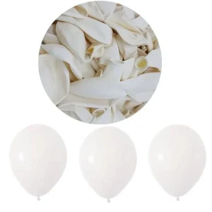 Toptan Beyaz Pastel Balon