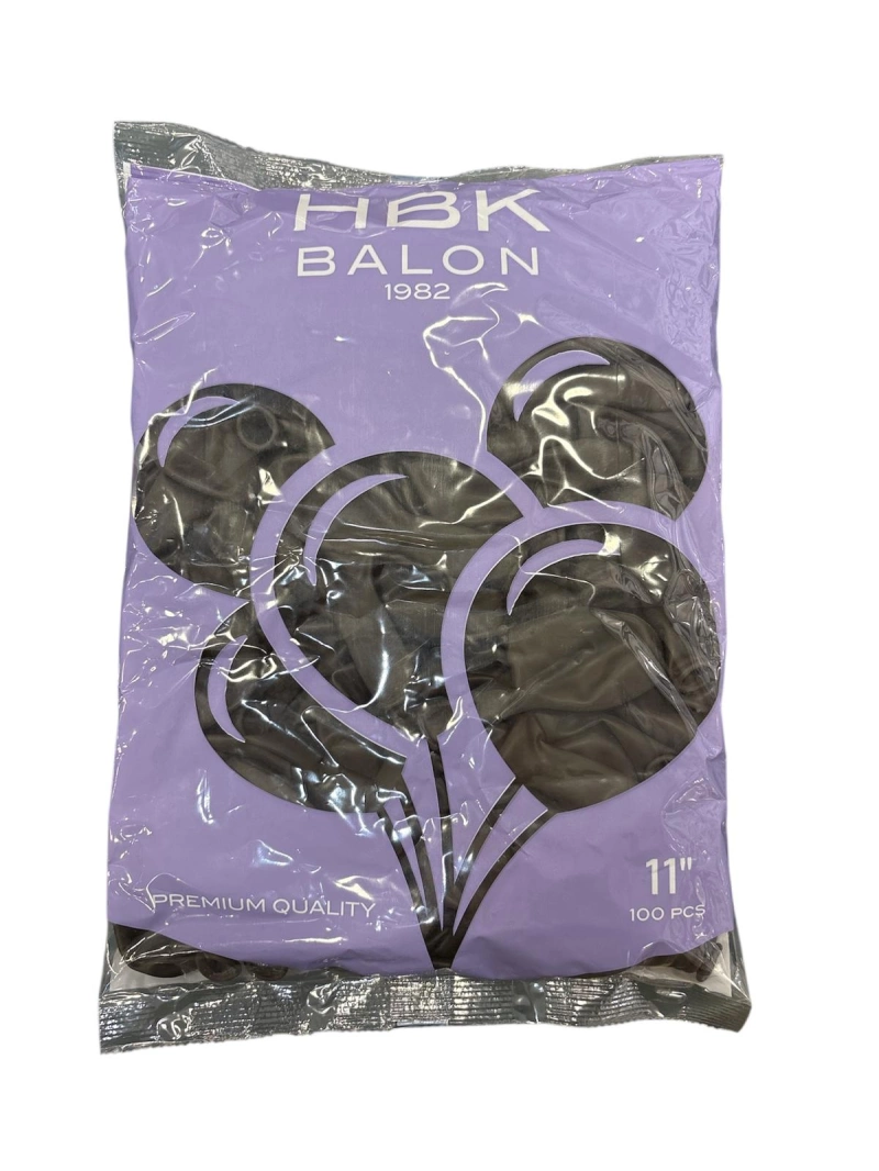 Toptan HBK 11 Inç Çikolata Balon