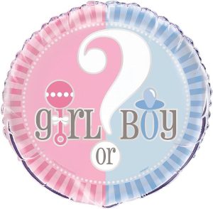 Toptan Girl Boy 18 inç Folyo Balon