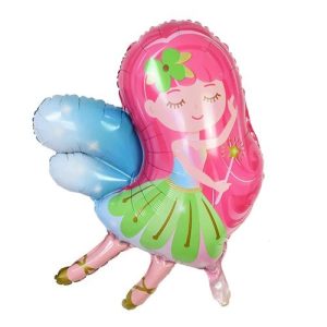 Toptan Peri Kız Folyo Balon
