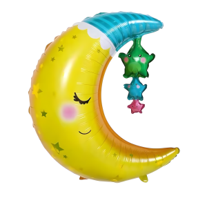 Toptan Uyuyan Ay Folyo Balon
