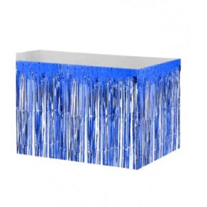 Toptan Lacivert Metalize Masa Kenarı Eteği