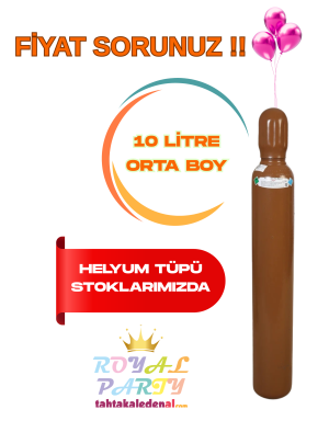 Toptan Helyum Tüpü 10 Litre