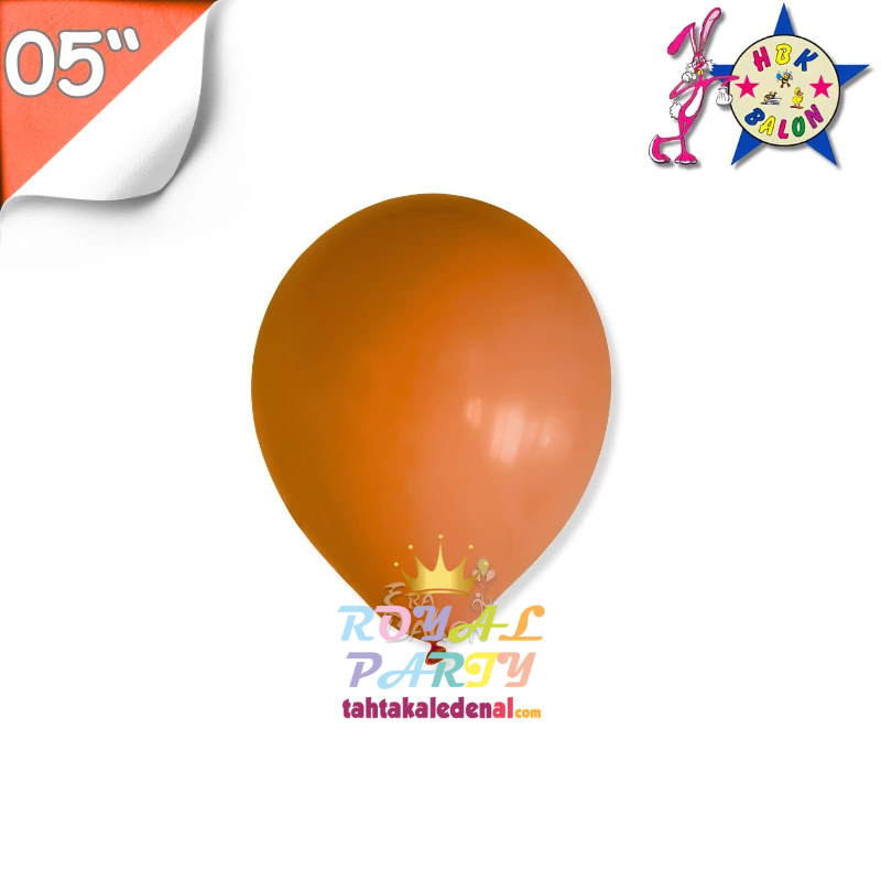 Toptan HBK 5 Inç Karamel Pastel Balon