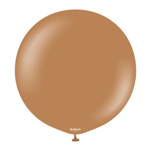 Toptan Kalisan 24 İnç Karamel Kahve (Caramel Brown) Jumbo Pastel Balon