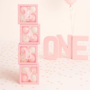 Toptan Pembe Balon Kutusu 25 cm