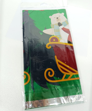 Toptan İthal Yılbaşı Metalize Masa Örtüsü Model 2