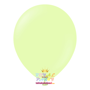 Toptan Kalisan 12'inç Fıstık Yeşili (Pistachio) Makaron Balon