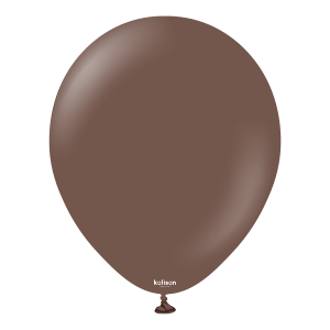 Toptan 12 inç Kalisan Çikolata Kahve (Chocolate Brown) Pastel Balon