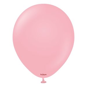 Toptan 12 inç Kalisan Doğal Pembe (Flamingo Pink) Pastel Balon