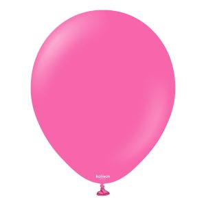 Toptan 12 inç Kalisan Koyu Pembe (Fuchsia) Pastel Balon
