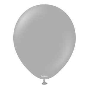 Toptan 12 inç Kalisan Gri (Grey) Pastel Balon