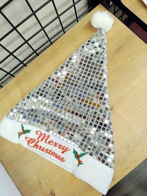 Toptan Yılbaşı Payetli Lüx Şapka