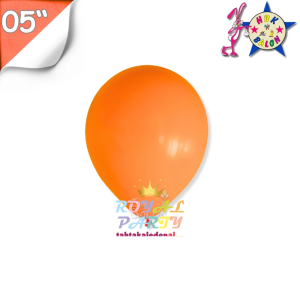 Toptan HBK 5 Inç Turuncu Pastel Balon