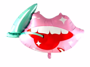 Toptan Pembe Dudak Folyo Balon