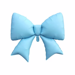 Toptan Retro Mavi Kurdele Folyo Balon