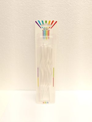 Toptan Beyaz Renk Kıvrımlı Mum