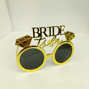 Toptan Bride To Be Gold Gözlük