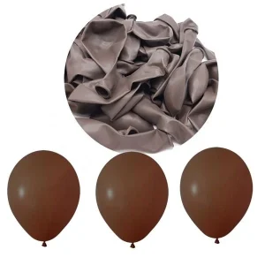 Toptan Çikolata Kahverengi Pastel Balon