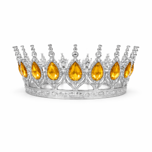 Toptan Gümüs Gold Tam Tur Pasta Tacı