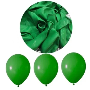 Toptan Koyu Yeşil Pastel Balon