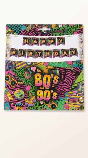 Toptan 80 ler 90 lar İyi Ki Doğdun Banner