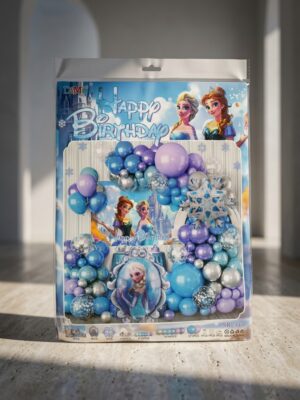 Toptan Frozen Karlar Ülkesi Temalı Balon Parti Seti