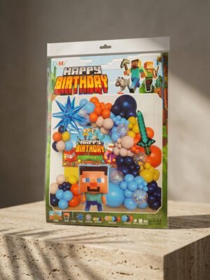 Toptan Minecraft Temalı Balon Parti Seti